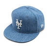 NEW ERA 9FIFTY Denim ニューヨーク・メッツ ウォッシュドデニム 14109647画像