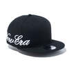 NEW ERA 9FIFTY Essential エッセンシャル Script Logo スクリプトロゴ ブラック 14109641画像
