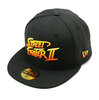 NEW ERA 59FIFTY STREET FIGHTER II ストリートファイターII タイトルロゴ ブラック 14125311画像
