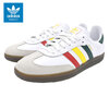 adidas Originals SAMBA OG Footwear White/Yellow/College Green IH3118画像