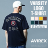 AVIREX VARSITY LOGO T-SHIRT 2.0 7832934007画像