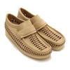 Clarks WBLoafer Weave Maple Suede 26176534画像