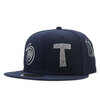 STUSSY NEW ERA 59FIFTY RANSOM EMBROIDERED NAVY画像
