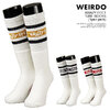 WEIRDO KRAZY FEET - TUBE SOCKS (1pair pack) WRD-24-SS-G08画像