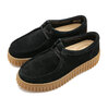 Clarks Torhill Bee BLACK SUEDE 26172044画像