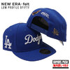 NEW ERA × FELT Los Angeles Dodgers LP 9FIFTY SNAPBACK CAP画像