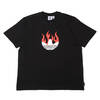 adidas FLAMES LOGO TEE BLACK IS0178画像