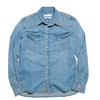 REMI RELIEF DENIM WESTERN SHIRT - 小花スタッズ - RN2014SDM画像