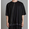 NO ID. BLACK レイヤードスラッシュZIP BIG-T 454006-737T画像