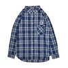 DOUBLE STEAL DS織ネーム CHECK SHIRTS 734-32081画像