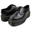 Dr.Martens 1461 QUAD SQUARED POLISHED SMOOTH BLACK 31299001画像