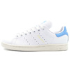 adidas STAN SMITH W FTWR WHITE/SEMI BLUE BURST/ALMOST YELLOW IE0467画像