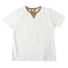BARNS Ringer “STANDARD” COZUN 両Vガゼット クルーネック Tシャツ BR-24168画像