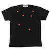 PLAY COMME des GARCONS MENS 6 HEART TEE AX-T338-051画像
