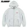 X-LARGE Standard Logo Full Zip Hoodie 101241012001画像