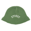 STUSSY WAFFLE KNIT BUCKET HAT画像
