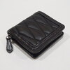 THE FLAT HEAD DEERSKIN QUILTING MINI ZIP WALLET FN-WSZ4-7B5画像