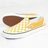 VANS CLASSIC SLIP-ON Theory Checkerboard GOLDEN GLOW VN000BVZLSV画像