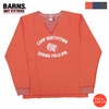 BARNS COZUN 両Vガゼット L/S T-shirt SPRING FIELD BR-24120画像