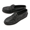 Sperry Top-Sider MA/O 2EYE CROC BLACK STS25289画像