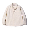 SUGAR CANE FICTION ROMANCE 9oz. WHITE BOAT SAIL DRILL 1920's WORK COAT SC15504画像