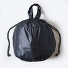POST OVERALLS #4207-PTB Packable Helmet Bag 1 : poly taffeta black画像