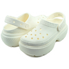 crocs STOMP CLOG CHALK 209347-0WV画像