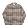 Workers Open Collar Shirt, Madras画像