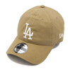 NEW ERA 9TWENTY ウォッシュドコットン ロサンゼルス・ドジャース カーキ × ホワイト 13562186画像