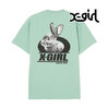 X-girl TWO TONE RABBIT S/S TEE 105241011022画像