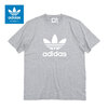 adidas Trefoil S/S Tee Originals MEDIUM GREY HEATHER IS0613画像