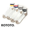 RoToTo O.S. RIBBED ANKLE SOCKS R1404画像