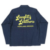 Langlitz Leathers デニム 8oz 長袖 ワーク シャツ プリント LLS-002 TYPEA画像