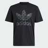 adidas Originals Monogram S/S Tee BLACK/GREY IS0176画像