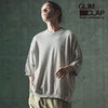 GLIMCLAP Distressed short-sleeve sweater 16-042-GLS-CE画像