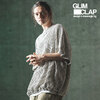 GLIMCLAP Waffle texture T-shirt 16-050-GLS-CE画像