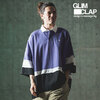 GLIMCLAP Oversized rugby shirt 16-078-GLS-CE画像