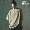 GLIMCLAP Mesh fabric oversized T-shirt 16-070-GLS-CE画像