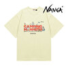 NANGA ECO HYBRID CAMPING MANNERS WILD ANIMALS TEE NW2411-1G800画像