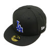 NEW ERA 59FIFTY Vintage Color ロサンゼルス・ドジャース ブラック 14174585画像