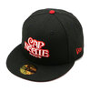 NEW ERA 59FIFTY CUP NOODLE カップヌードル CAP NOODLE ブラック 14125314画像