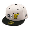 NEW ERA 59FIFTY Pokémon ポケモン ピカチュウ ボックスロゴ ストーン ブラックバイザー 14124364画像