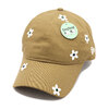 NEW ERA 9TWENTY Flower Embroidery カーキ 14109811画像
