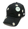 NEW ERA 9TWENTY Flower Embroidery ブラック 14109812画像