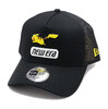 NEW ERA 9FORTY A-Frame トラッカー Pokémon ポケモン ピカチュウ ブラック 14124342画像