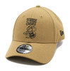NEW ERA 9FORTY PEANUTS ピーナッツ チャーリー・ブラウン ウッドストック 野球 カーキ 14124339画像