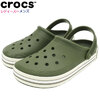 crocs OFF COURT LOGO CLOG Army Green 209651画像