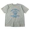 BARNS Pigment Dye Tube S/S Print T-shirt NYC Big Apple BR-24245画像