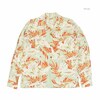 SUN SURF L/S RAYON HAWAIIAN SHIRT - WHITE EGRET - SS39222画像