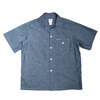 POST OVERALLS #1207B-CC New Basic Shirt S/S : classic chambray indigo画像
